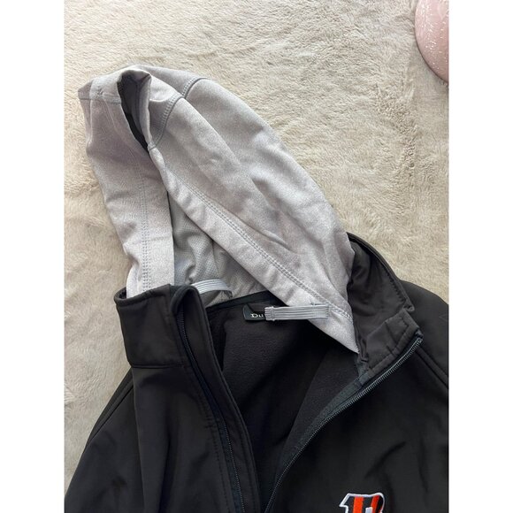 Cincinnati Bengals Full-Zip Hooded Jacket By Dunbrooke - Size L - NFL Team Appar - Picture 12 of 13